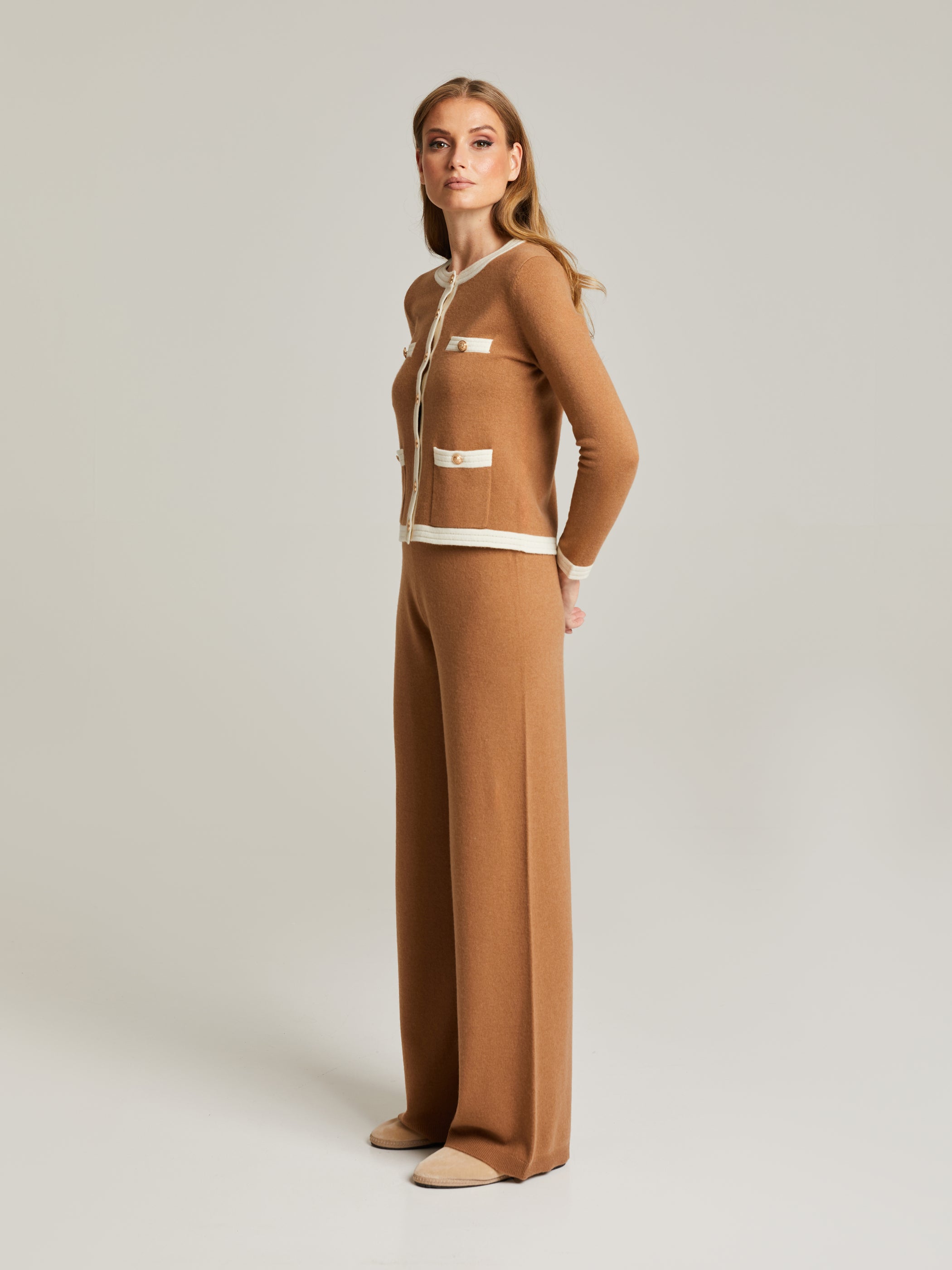Charlott Merino-Kaschmir Cardigan