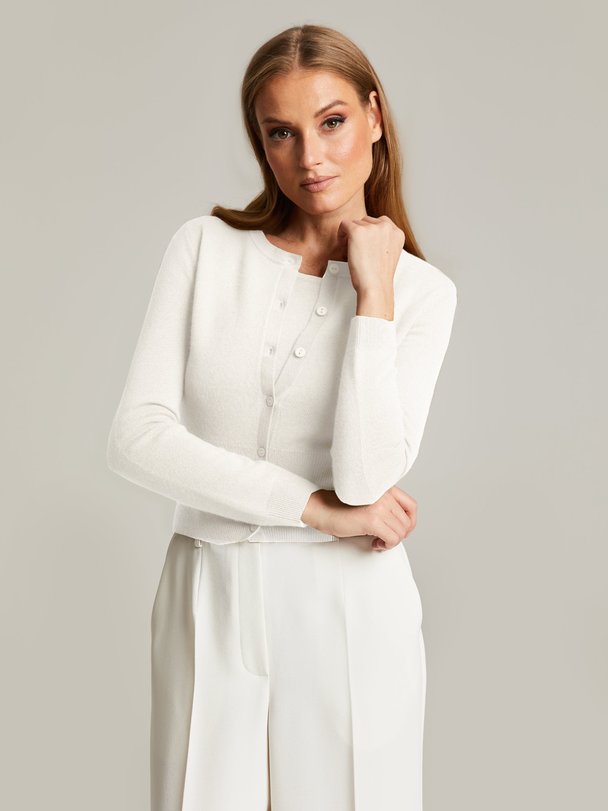 Ellean Merino-Kaschmir Cardigan