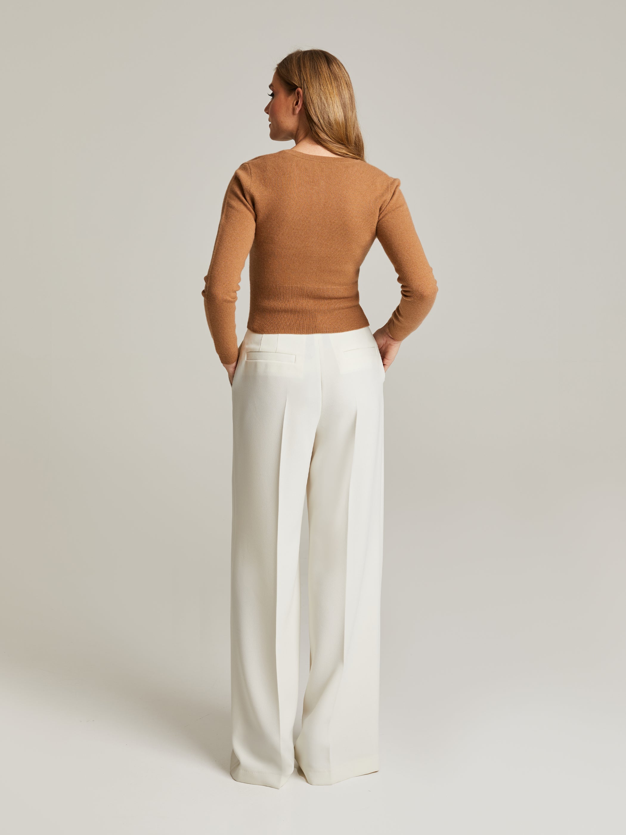 Ellean Merino-Kashmir Cardigan