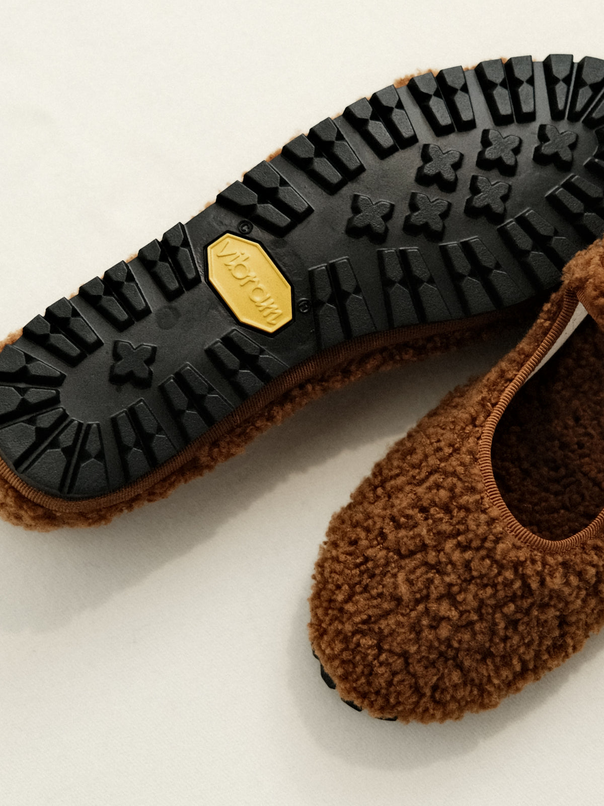 Emerie Shearling Mary Janes