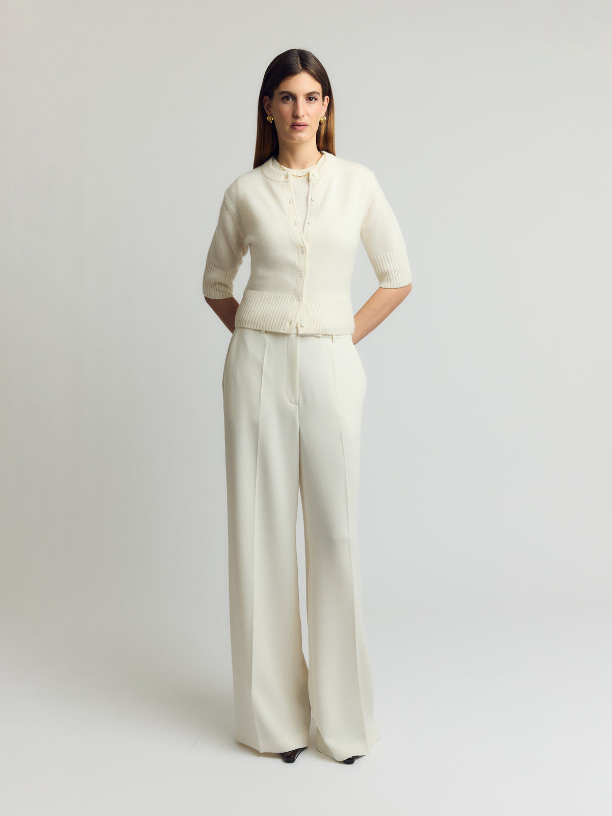 Este Cashmere Cardigan