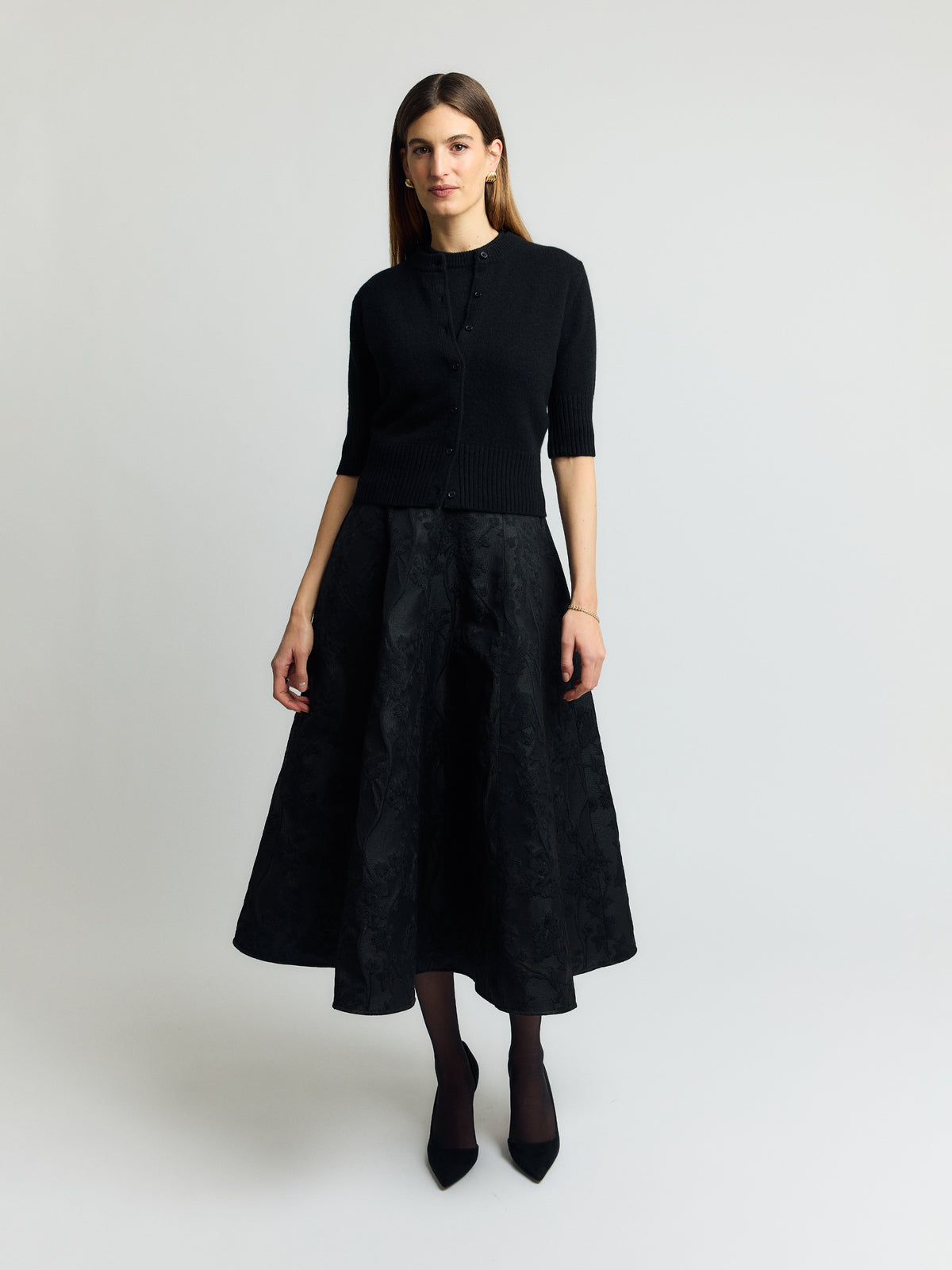 Este Cashmere Cardigan