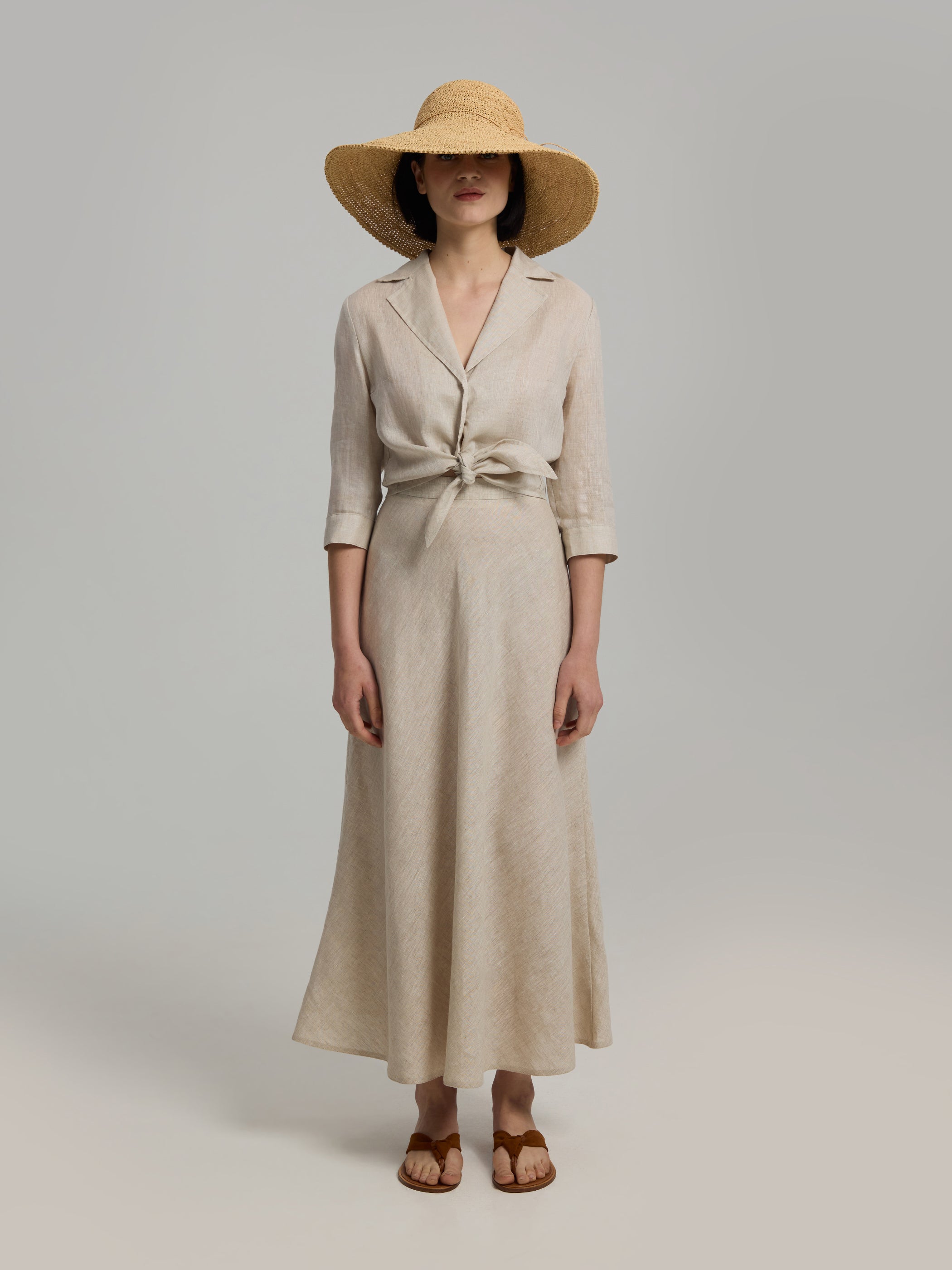 Kity 90 Linen Skirt