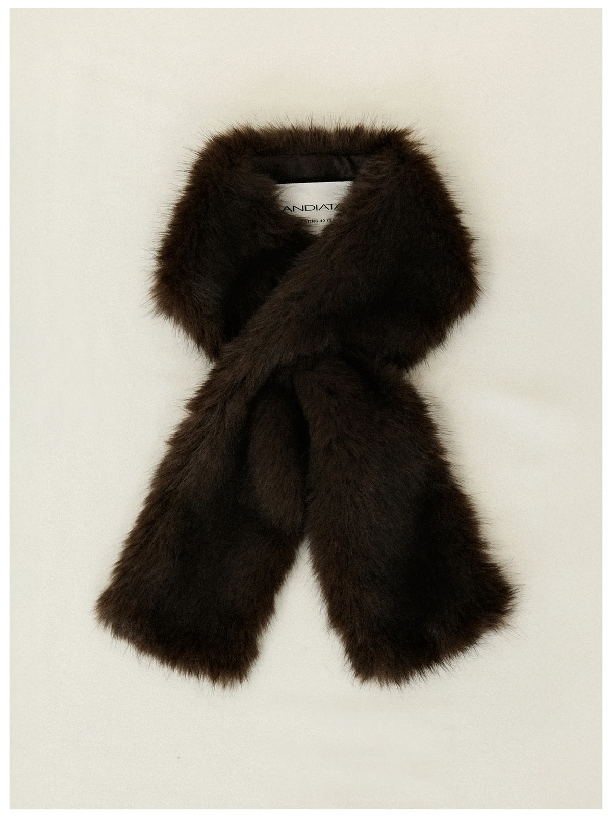 Leonie Faux-Fur Pull-Through Scarf