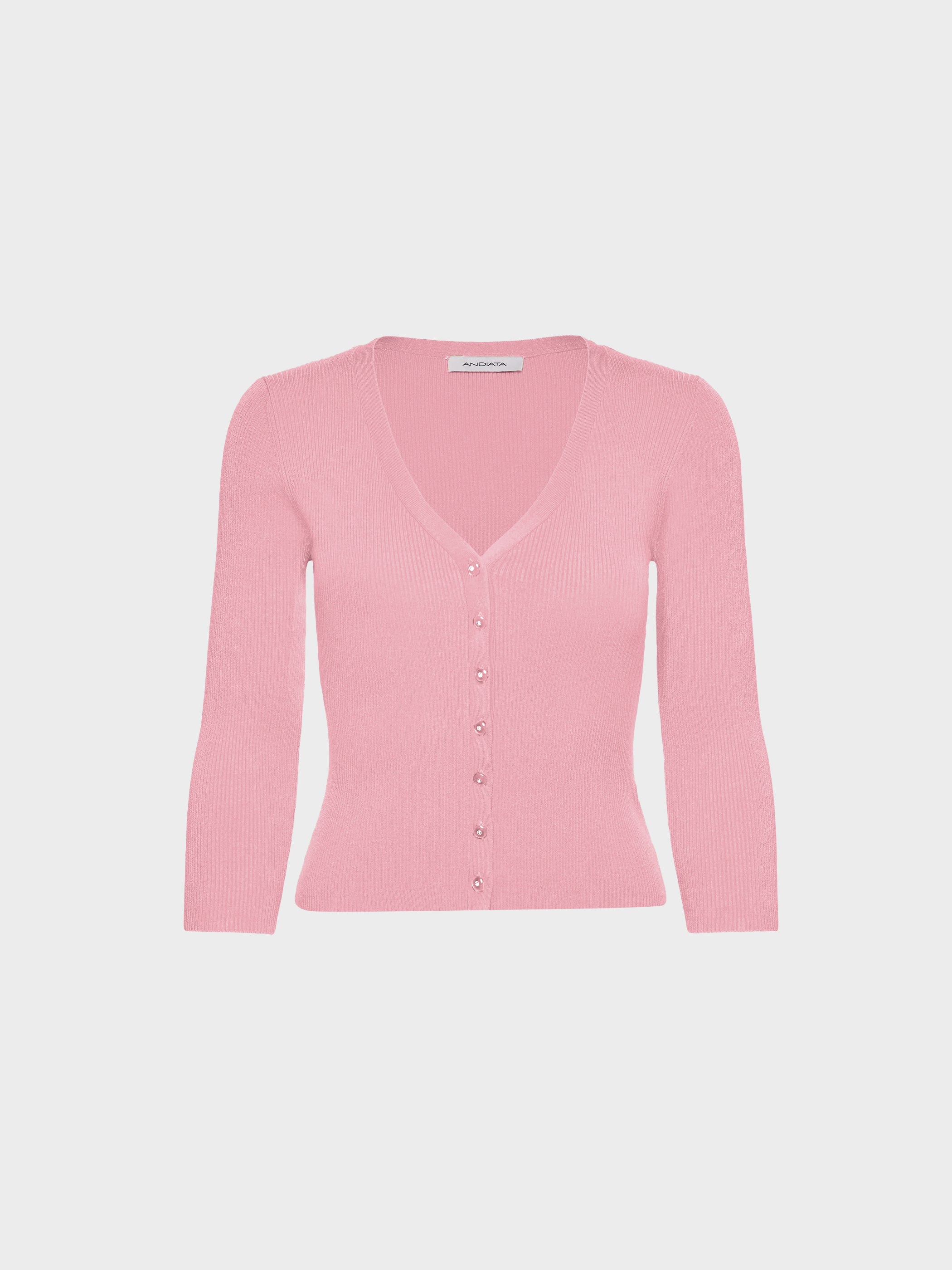 Stacie Rib-Knit Cardigan