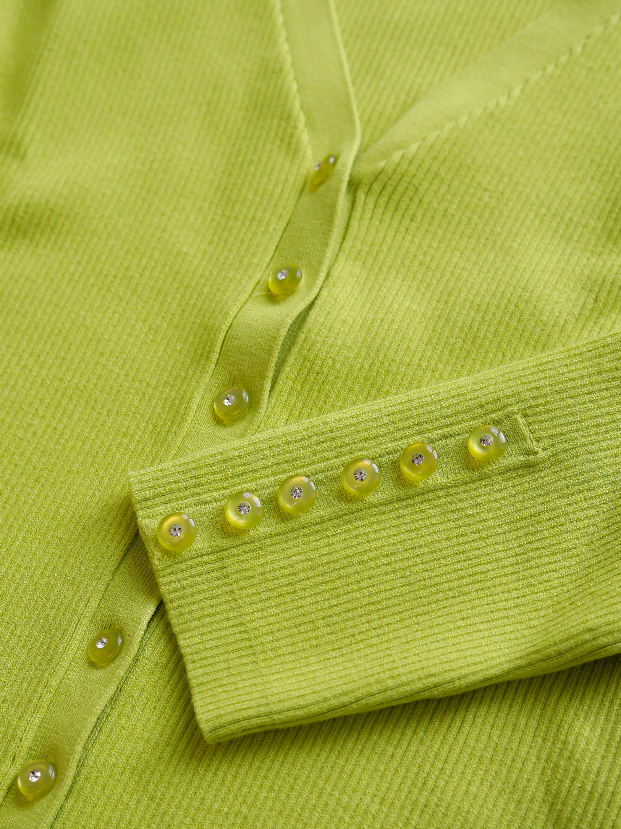 Stacie Rib-Knit Cardigan