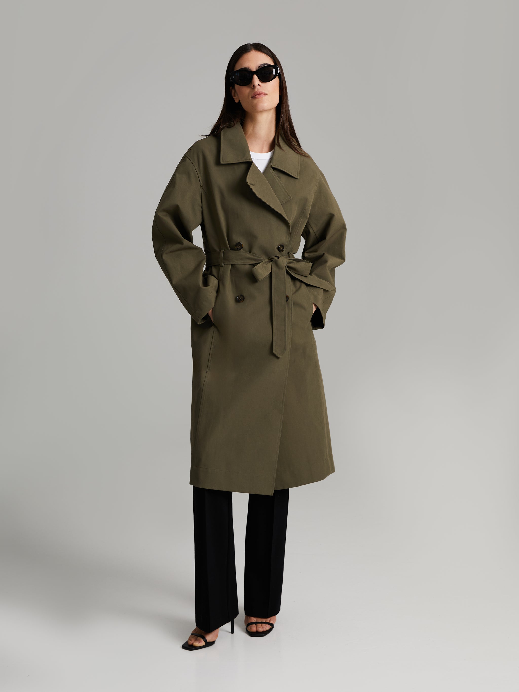 Suela 2 Trench Coat Black