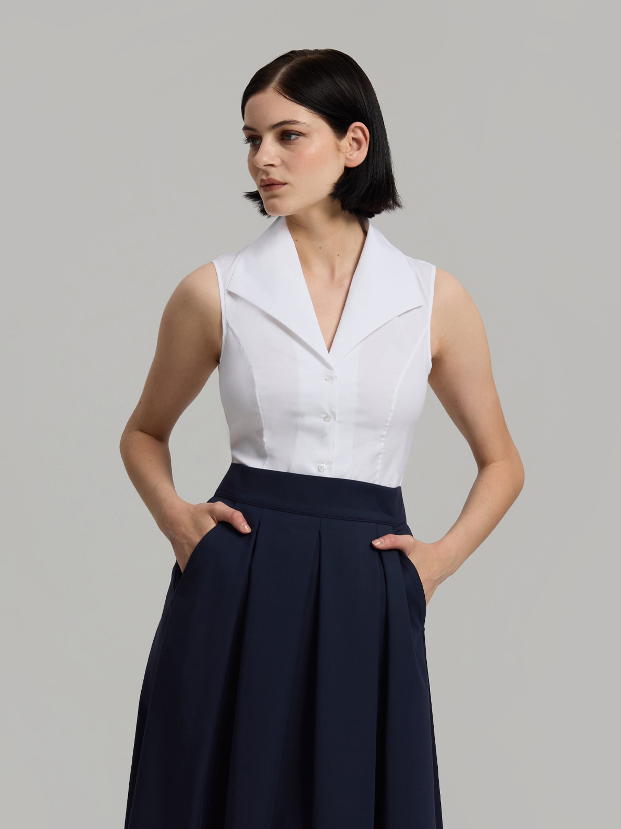 Tess Sleeveless Shirt