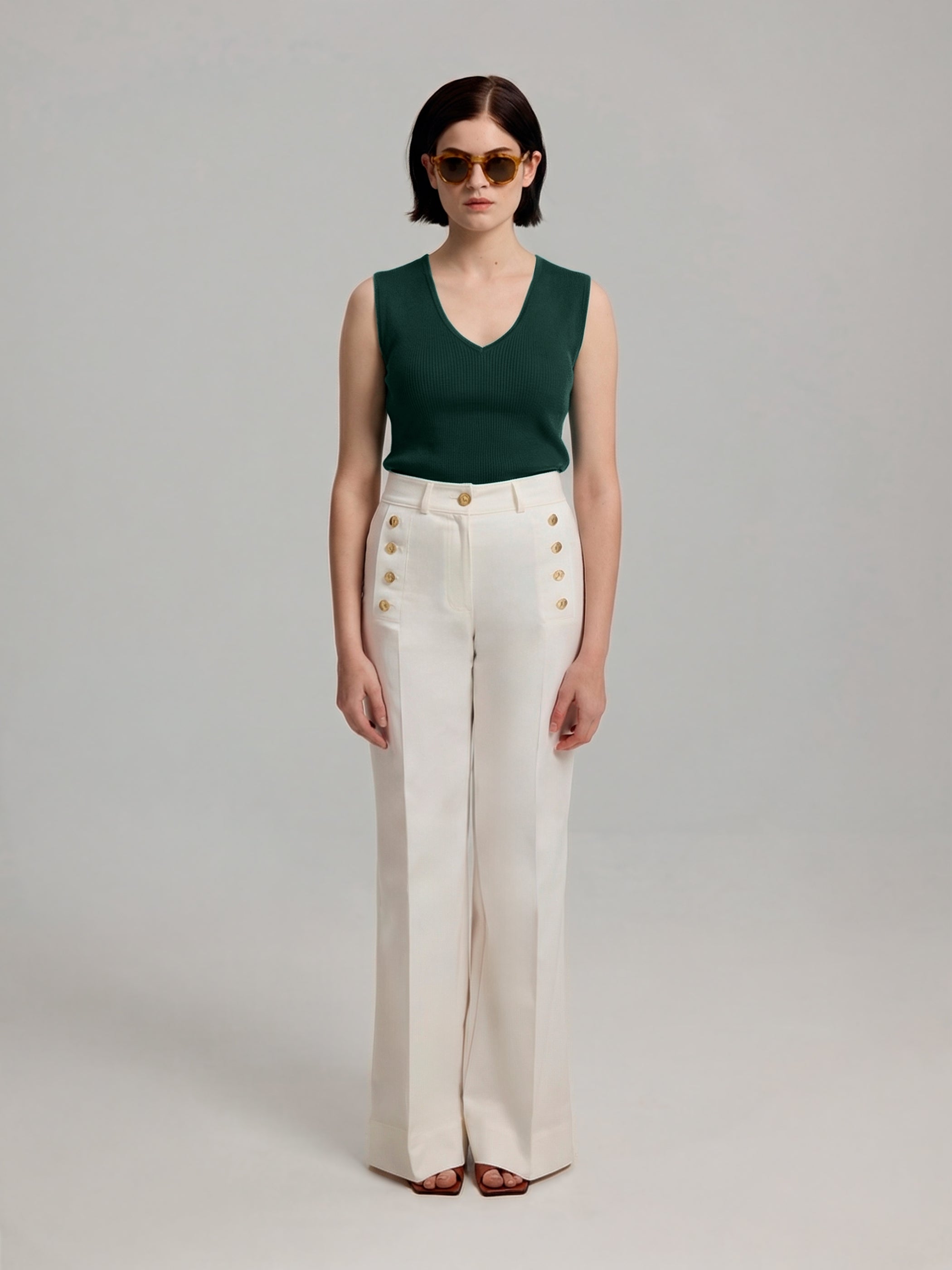 Bibbi Rib-Knit Top