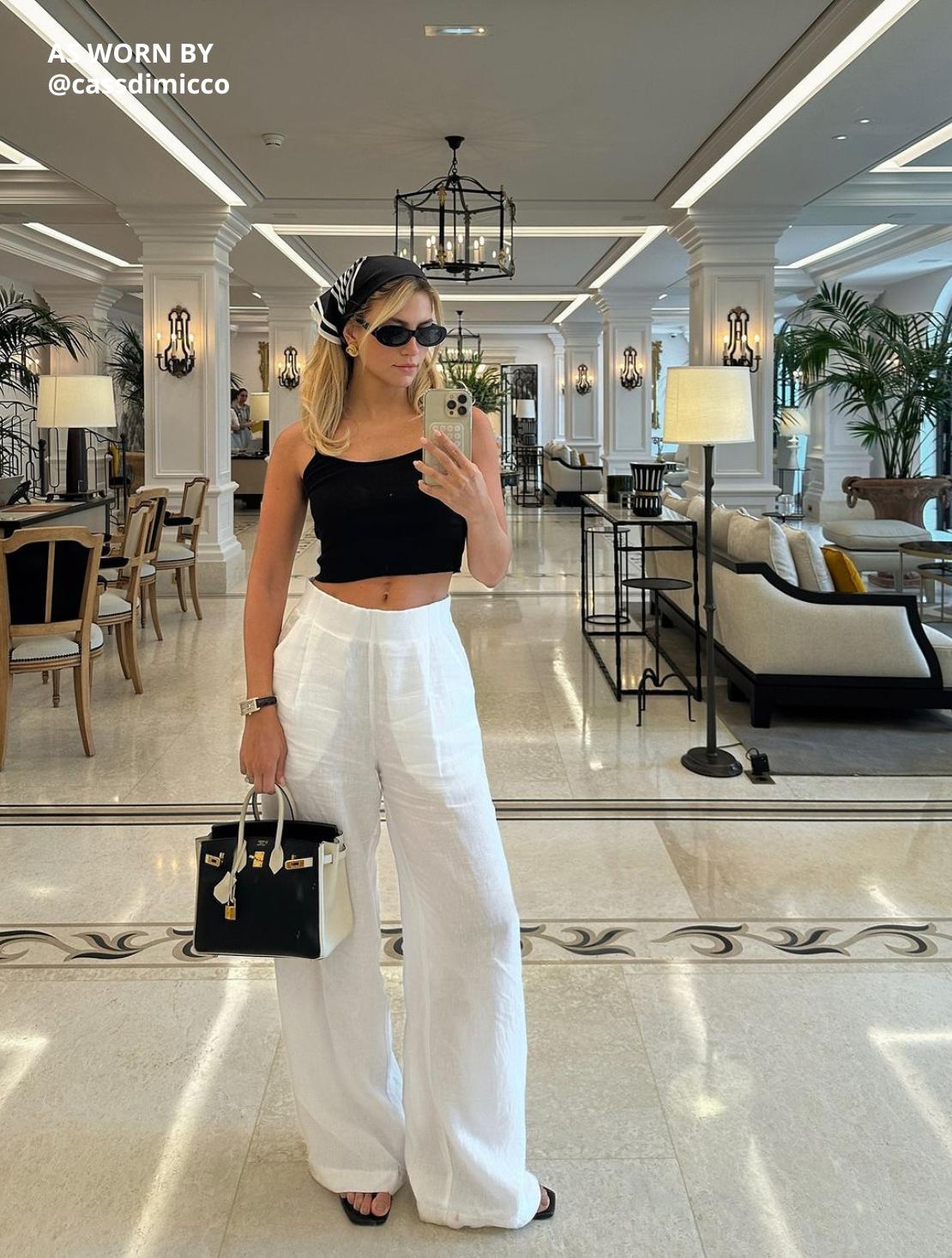 Kamille 3 Linne Byxor