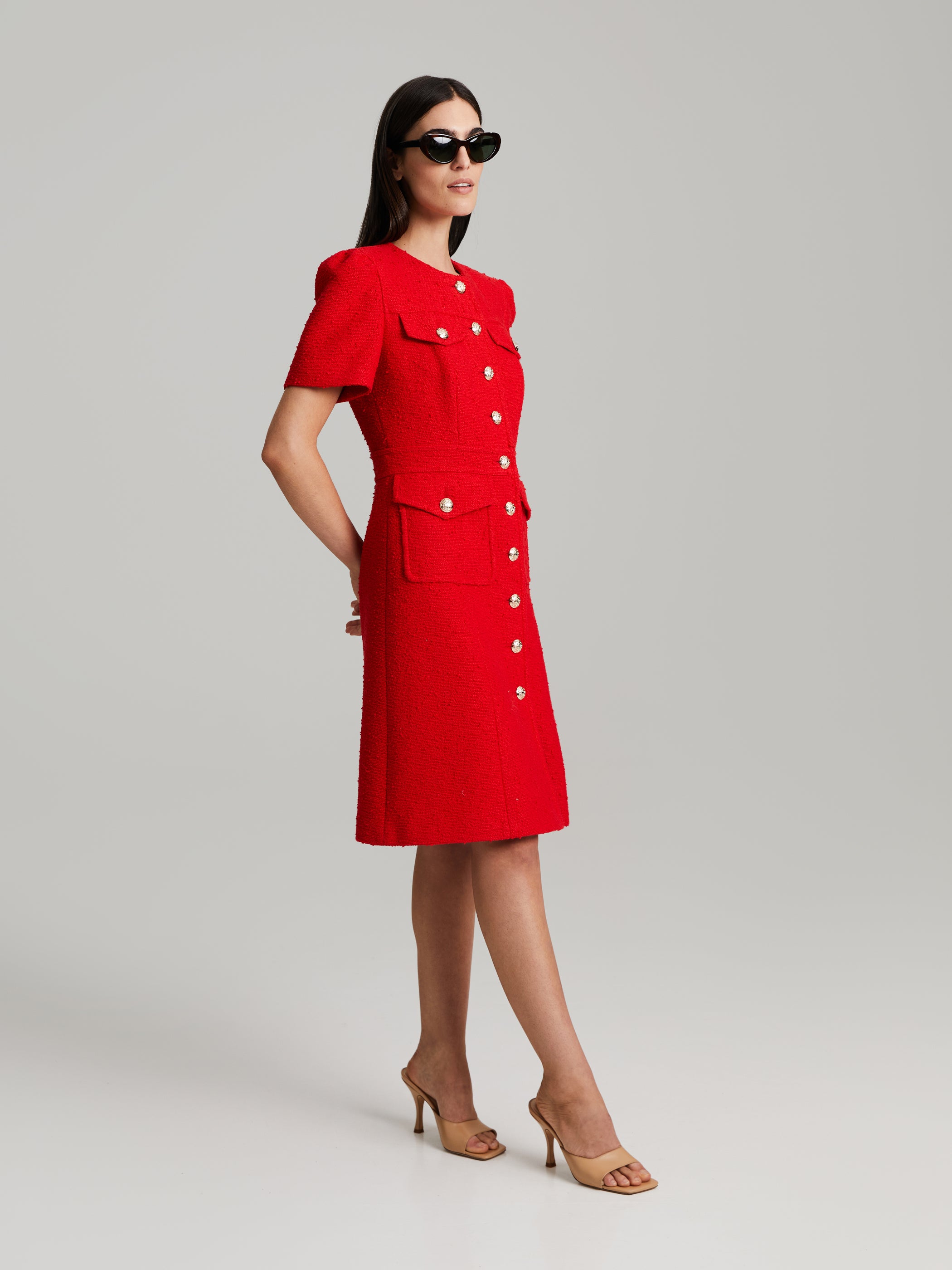 Elinor Bouclé Dress