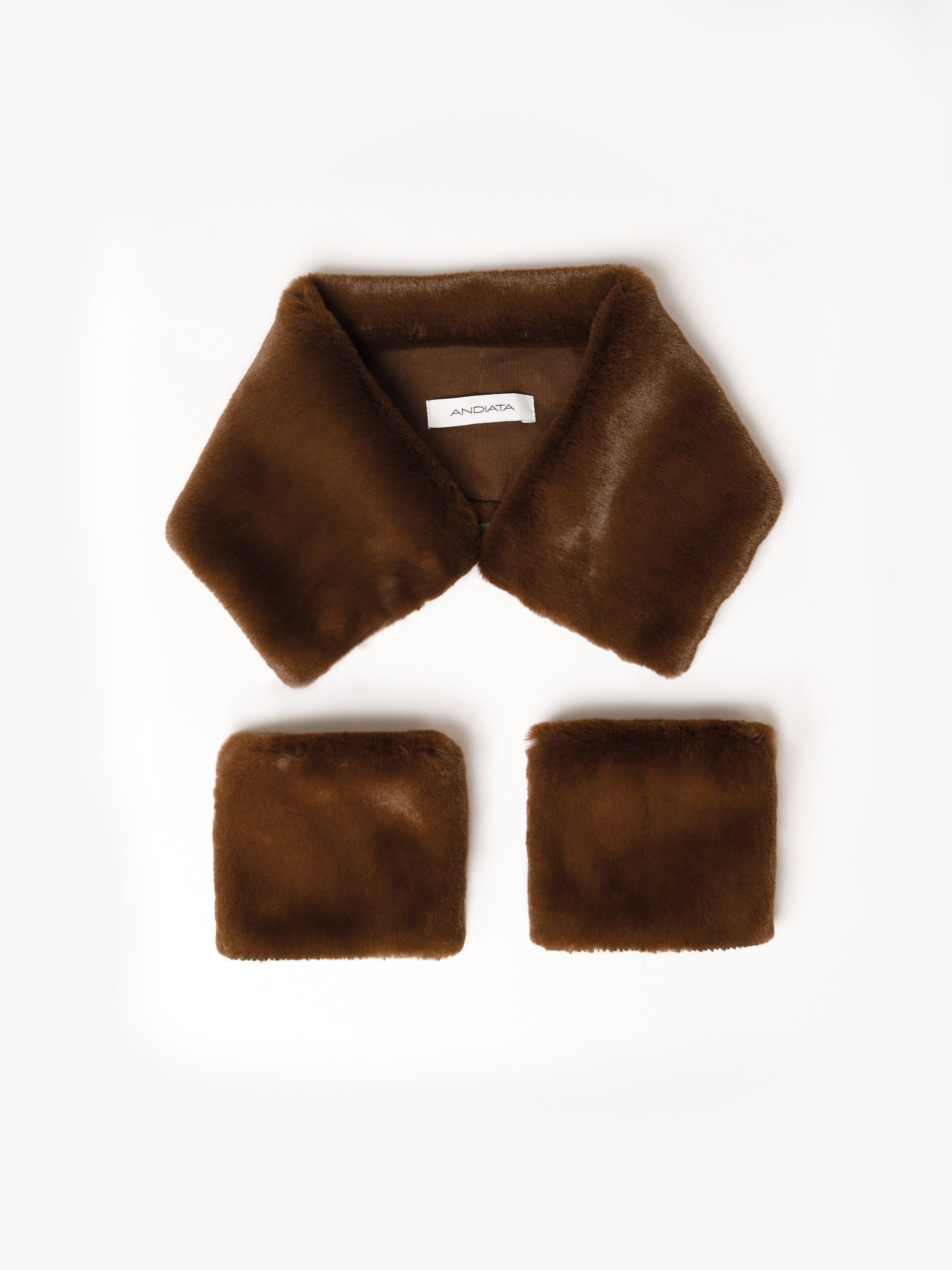 Gianina Faux-Fur Accessory Set