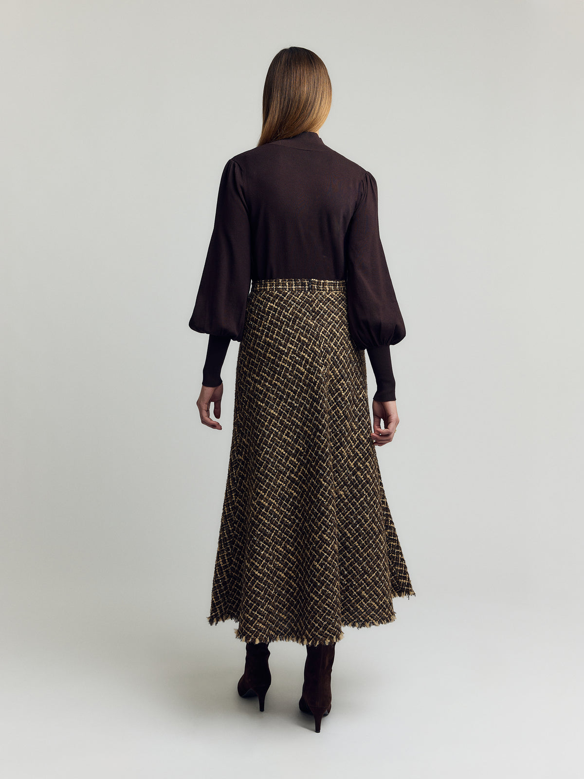 Kity 85 V Bouclé Skirt