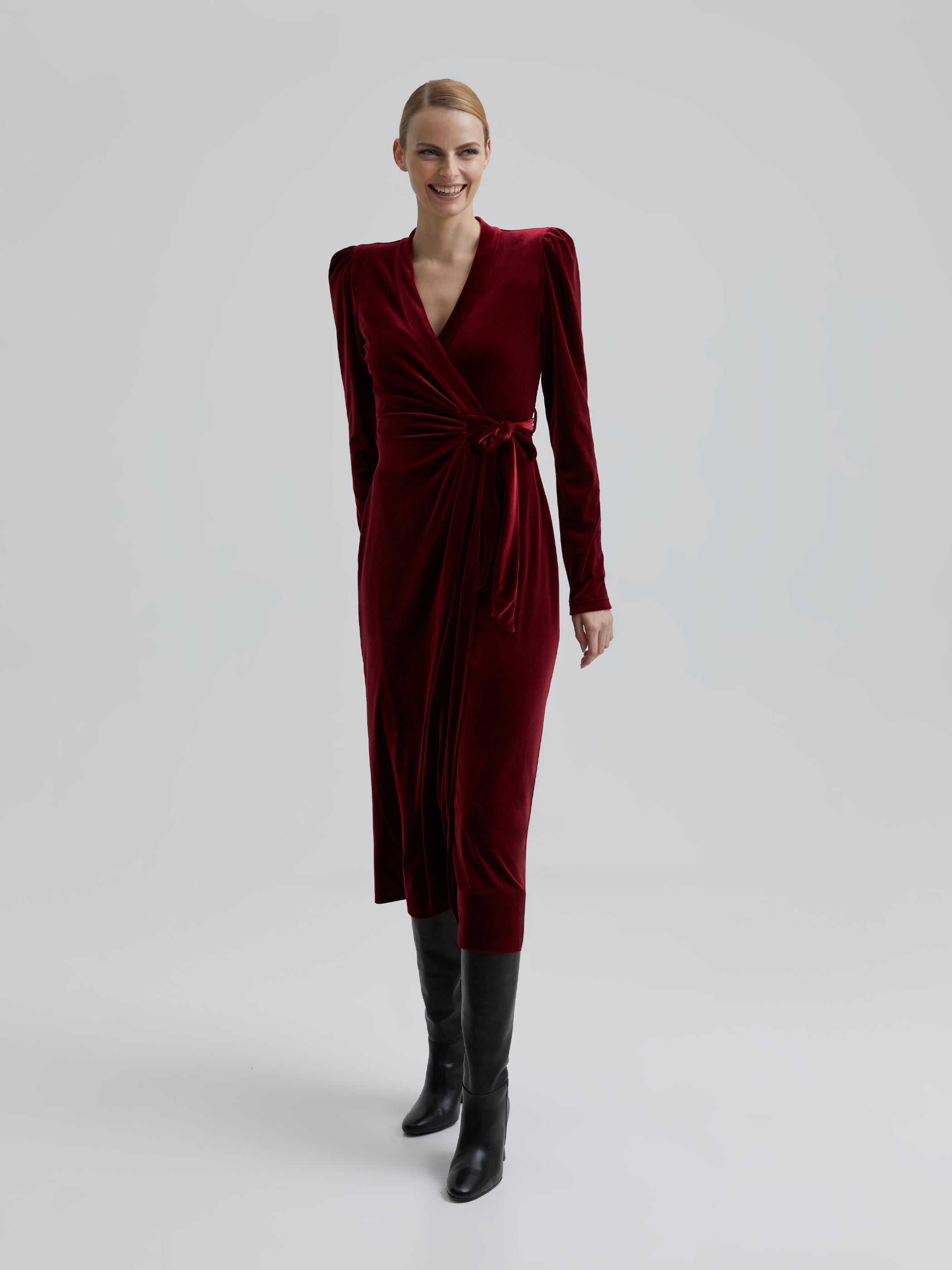 Sibley S Wrap Dress