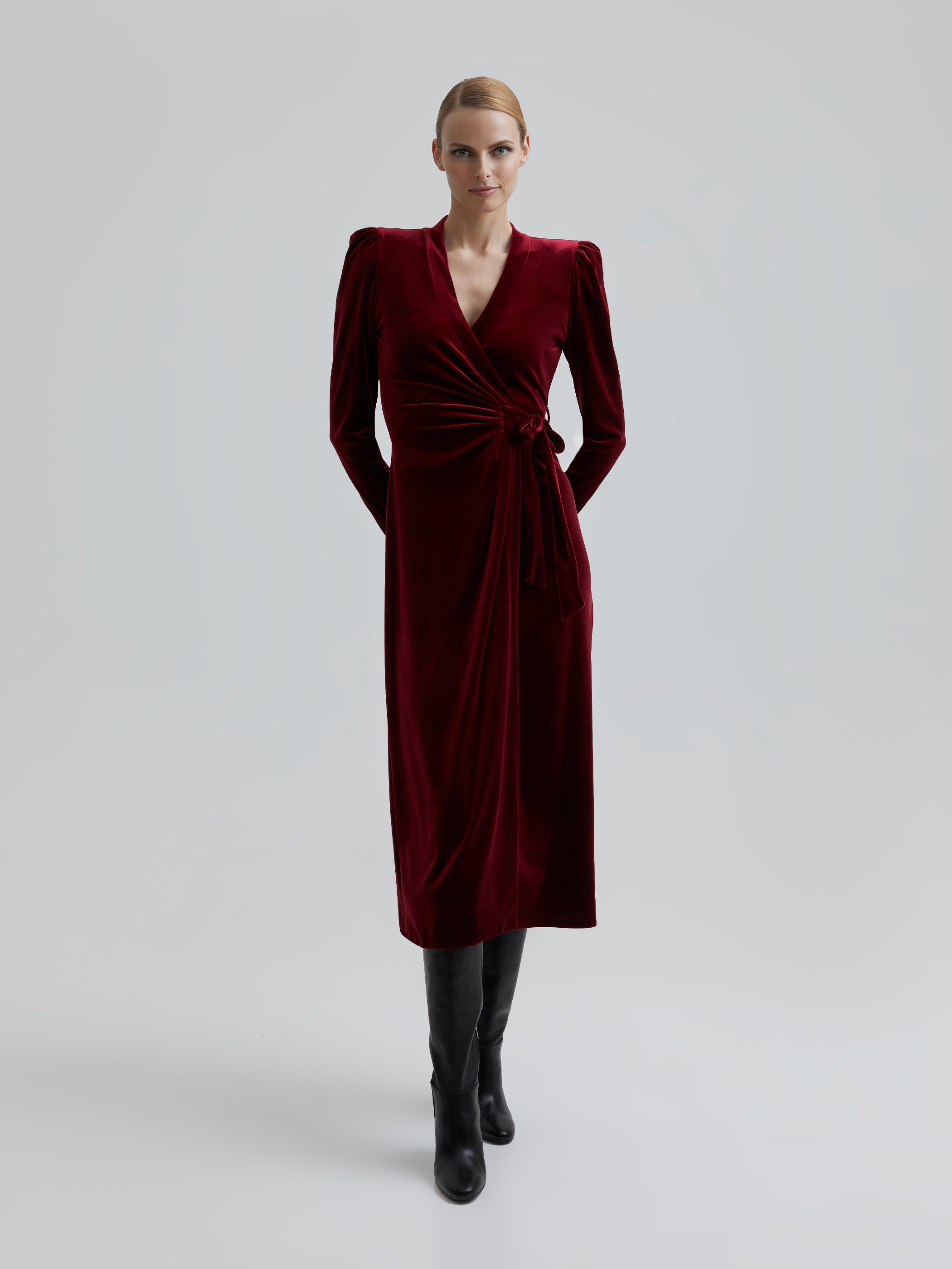 Sibley S Wrap Dress