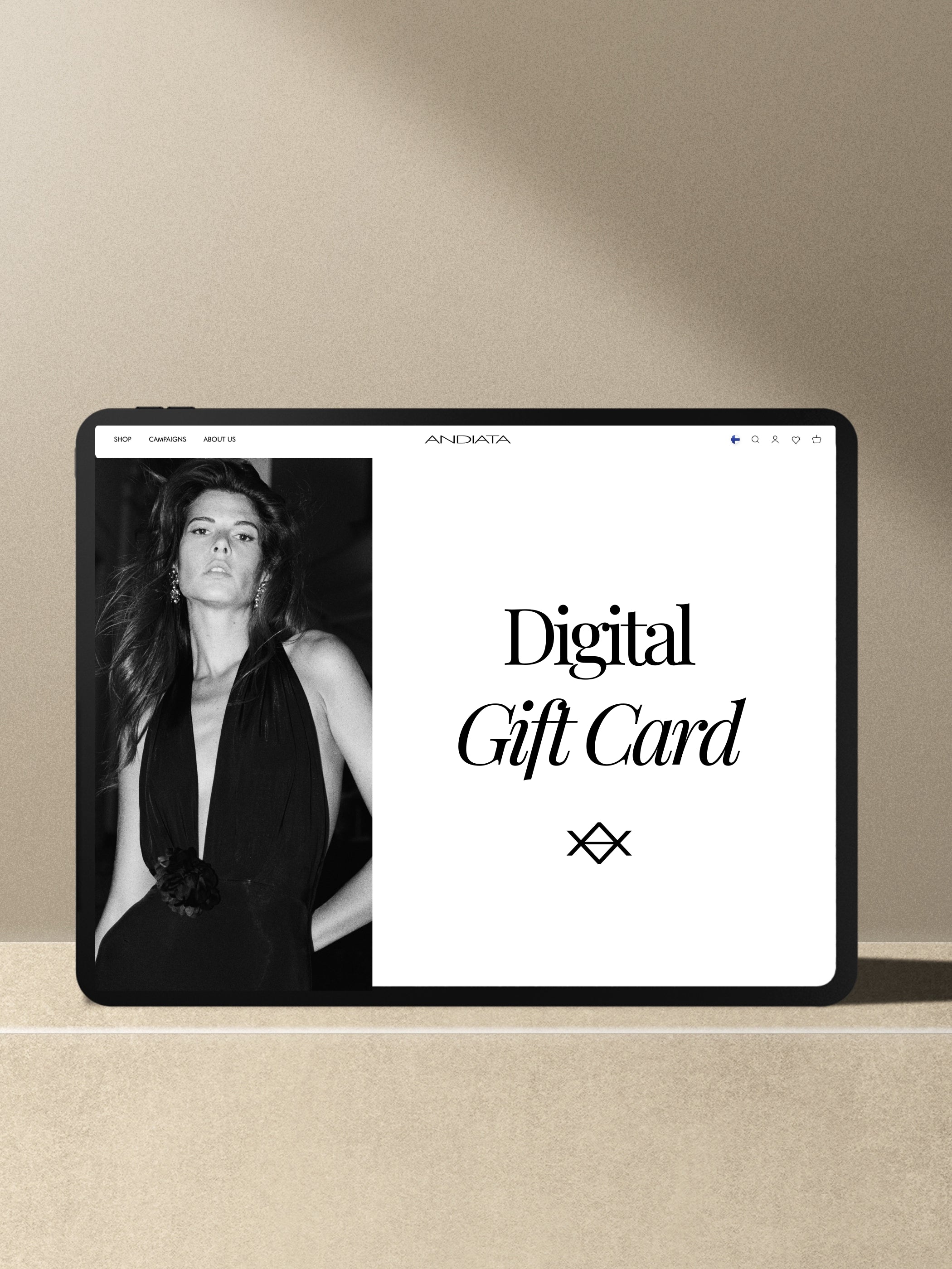 Andiata Digital Gift Card