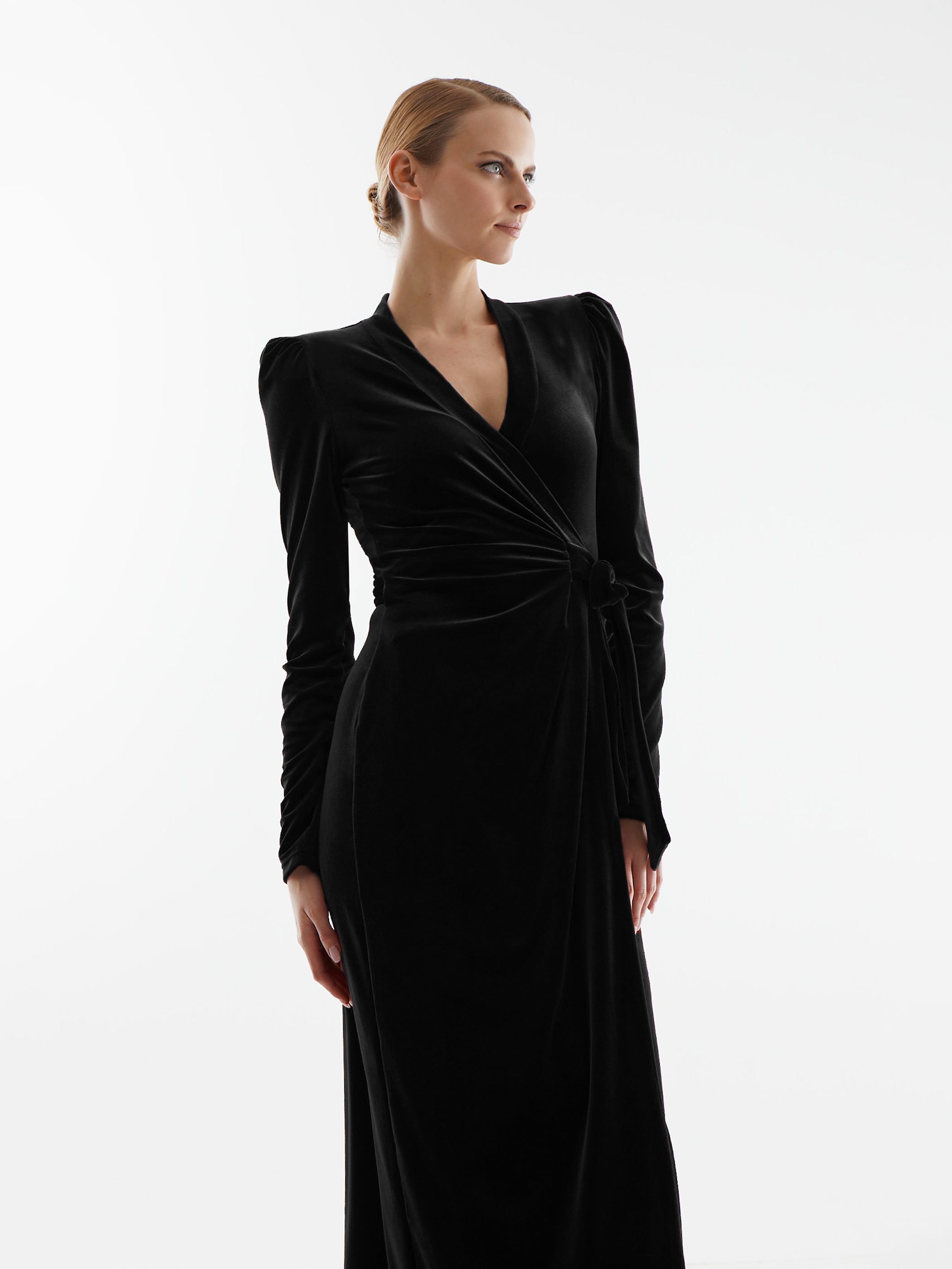 Sibley Velvet Dress